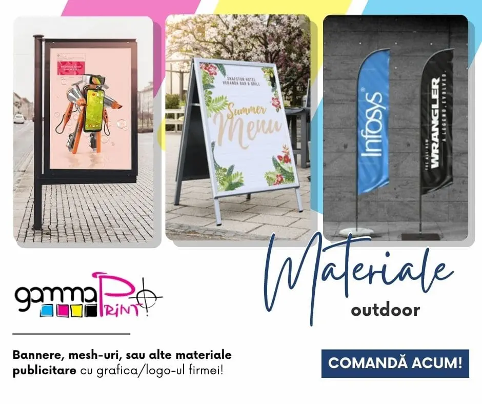 Publicitate Outdoor Produse promoționale Gamma Print Tipografia Gamma Print Brasov | Tipografia Gamma Print | Tipografie Brasov | Produse conferințe | Ambalaje