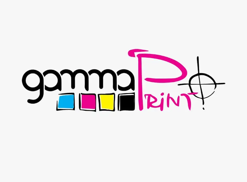 Logo Gamma Print funcal gri