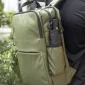 Rucsac business impermeabil pentru laptop de 16 inch, de culoare verde