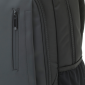Rucsac business impermeabil pentru laptop, 22 L, cu benzi reflectorizante, de culoare roșie